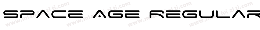 Space Age Regular10 November 5 2字体转换